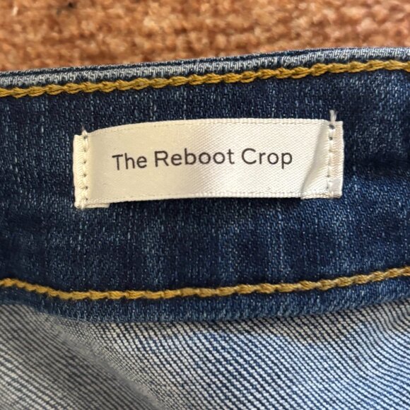 Like New FRAME The Reboot Crop Jeans, Femma, Size 26 - Picture 7 of 8